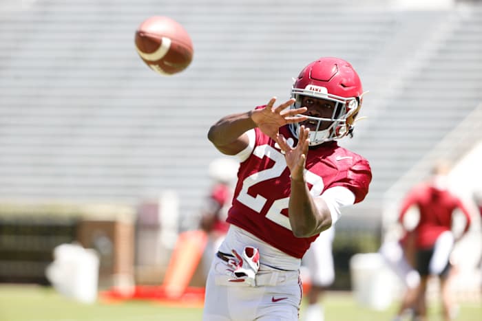 Tre'Quon Fegans, Alabama scrimmage 4/9/22